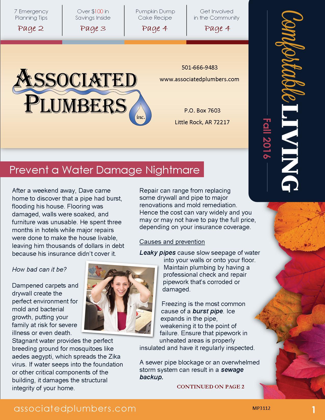 Fall 2016 Newsletter